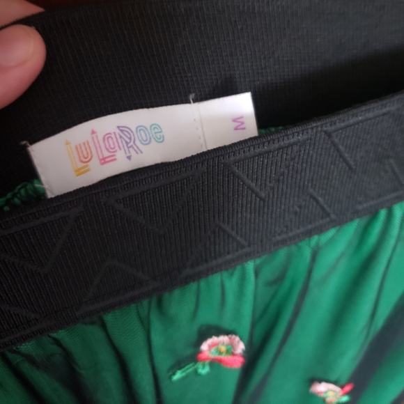 LuLaRoe Jill Embroidered Midi Skirt- M - Picture 3 of 8